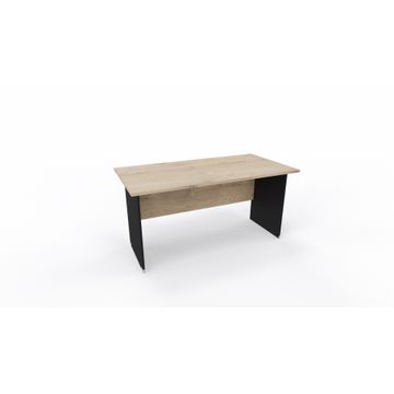 Discovery Lite Panel Desk Oak
