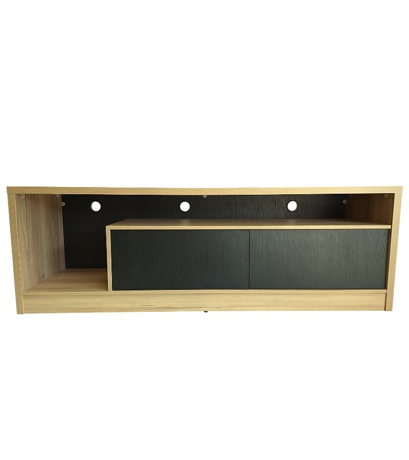 Mantova TV Stand - Sahara & Ebony
