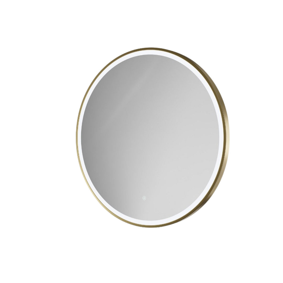 Muett 60cm Gold LED Decor Mirror