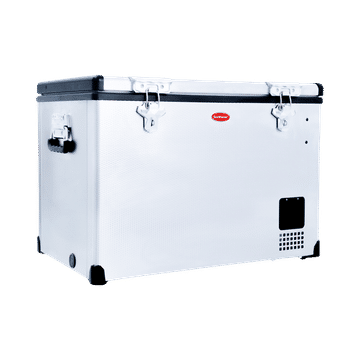 SnoMaster - 60L Single Compartment Portable Fridge/Freezer AC/DC - Stainless Steel