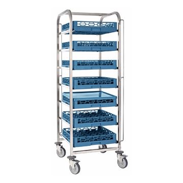 Dishwasher basket rack trolley SmartChef