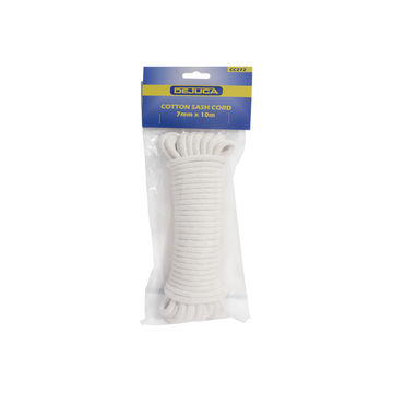 Dejuca - Cotton Sash Cord - 7mm X 10m  - Cord - 7mm - (hank) - 10 Pack