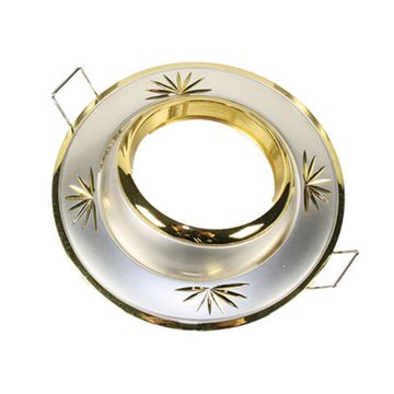 Satin 80mm Fixed Downlight MR16