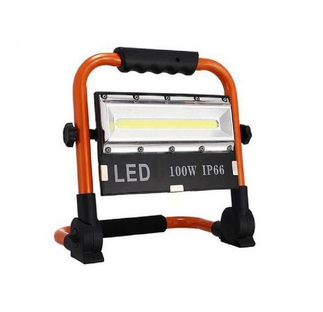 100W Rechargeable LED Flood Light IP66