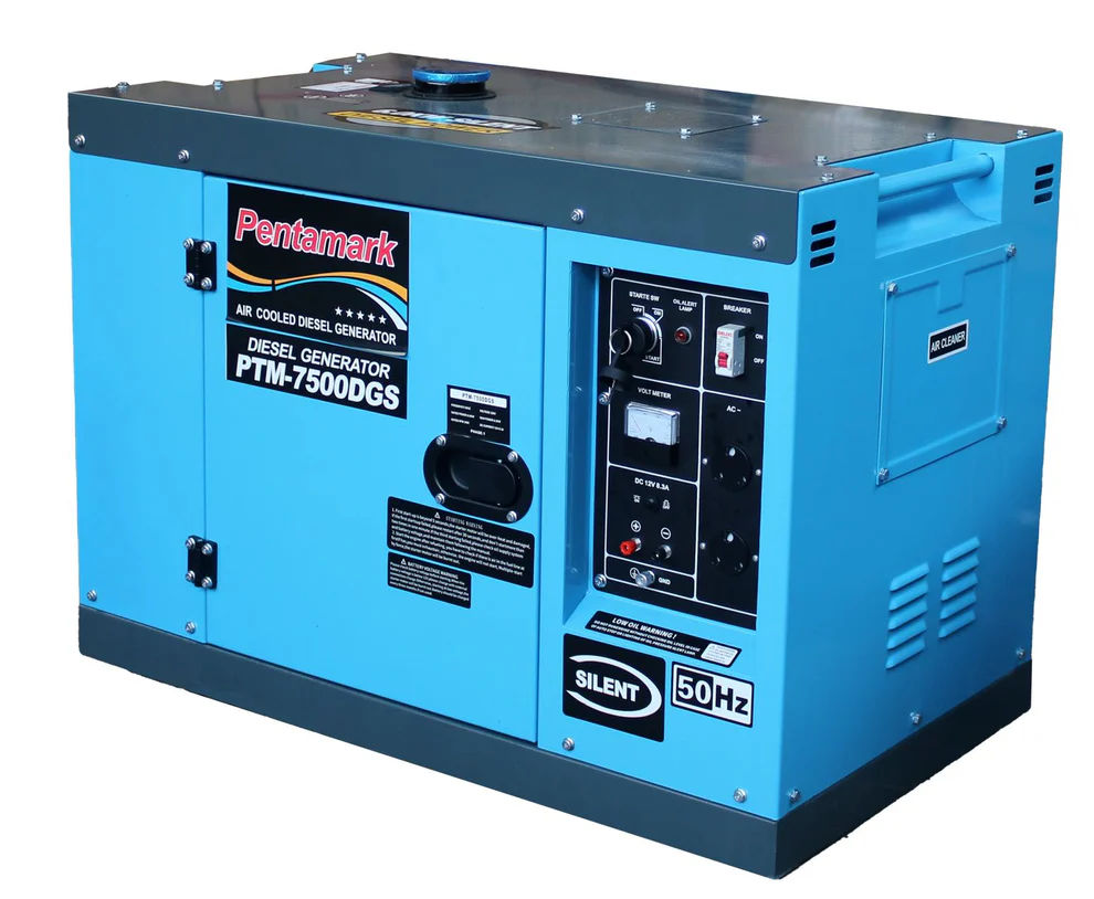 Pentamark PTM-7500DGS Silent Diesel Generator