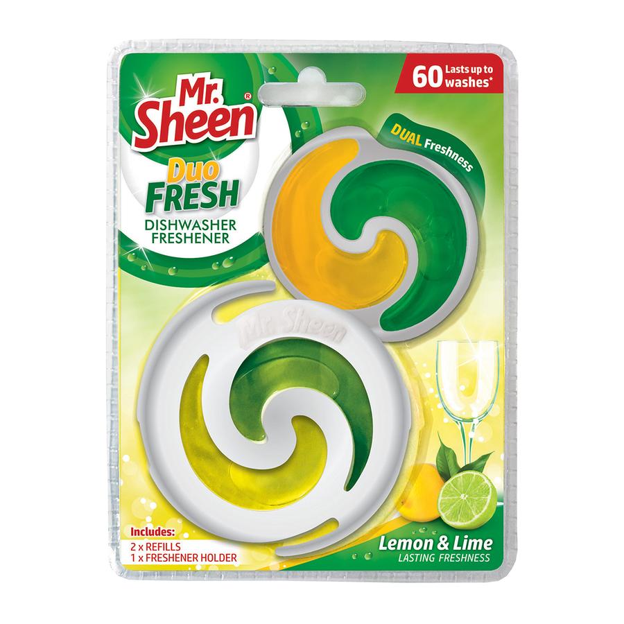 Mr Sheen Dishwasher Refresher Holder Inc 2 Refil- 2 Pack