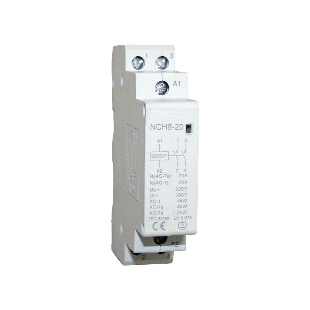 DIN Contactor 2 Pole 12A