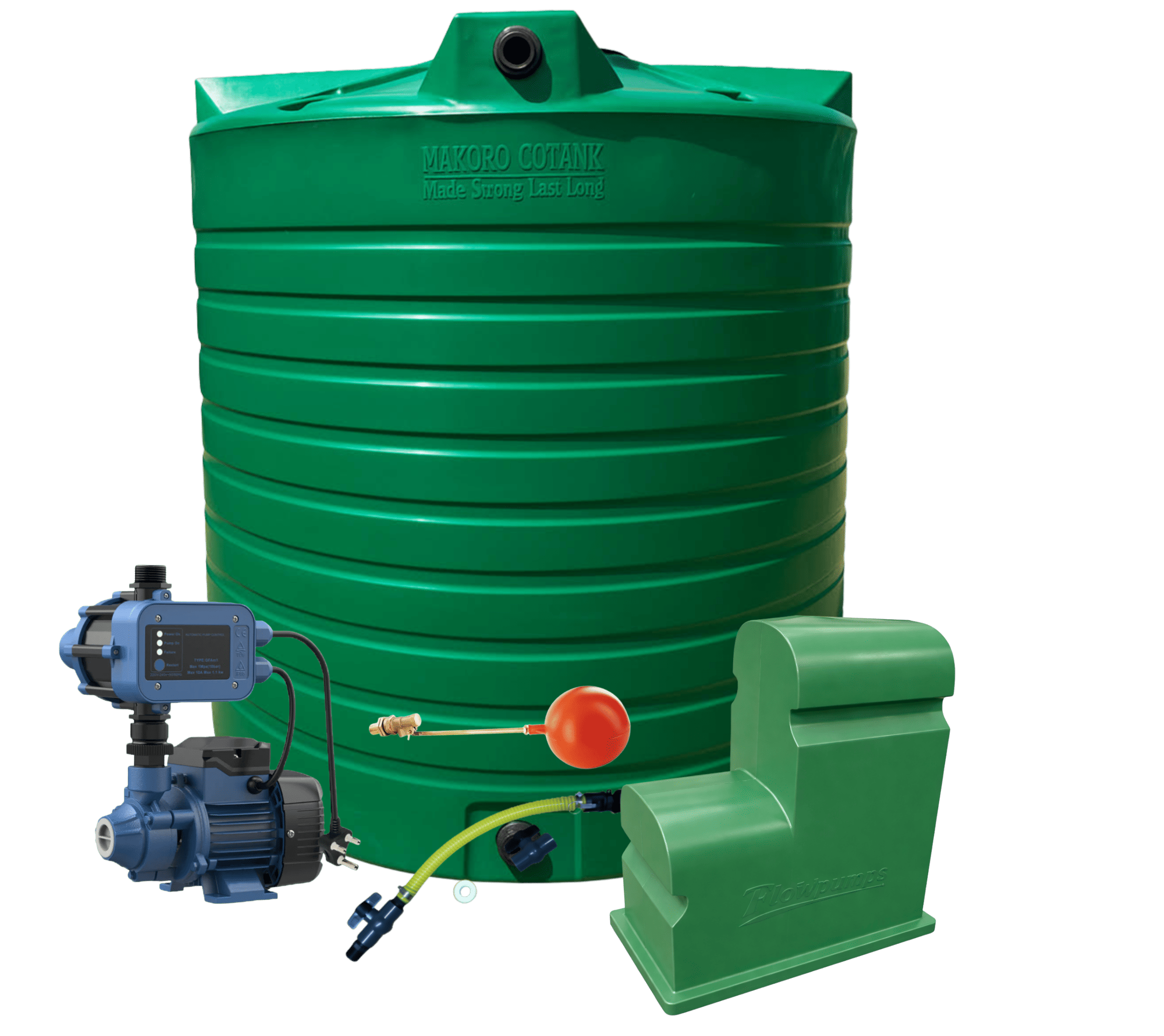 2500L Complete Combo Cape Green 0.37kW