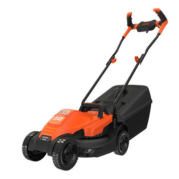 BLACK&DECKER 1200W 32CM Electric Lawn Mower with Ergonomic Handle | BEMW451BH-QS