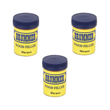 Brummer wood-filler 250g meranti 3 Tubs