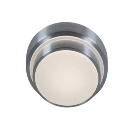 Power LED C/Light 265mm Silver Tiered LED 12w 4000K