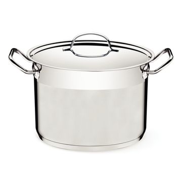 Tramontina Professional Stainless Steel Stock Pot Flat Lid, 28cm 11.9l