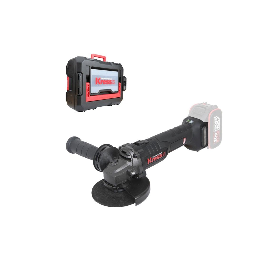 KRESS Grinder BL 3 speed 115mm 20V TOOL ONLY