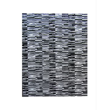 BK Carpets & Rugs - Indoor Modern Chenille Area Rug - 2,3m x 3,4m -  Black & White