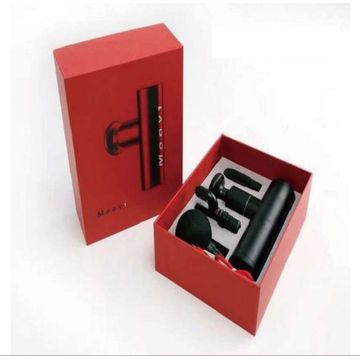 Wireless deep tissue massage gun with 4 variables