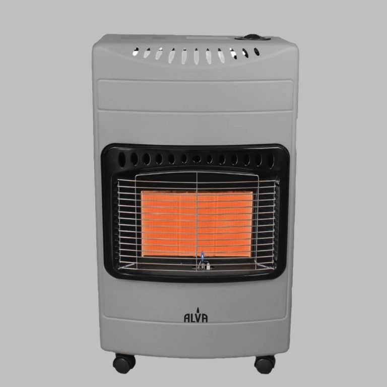 ALVA  3 PANEL LUXURIOUS INFRARED RADIANT INDOOR HEATER GREY