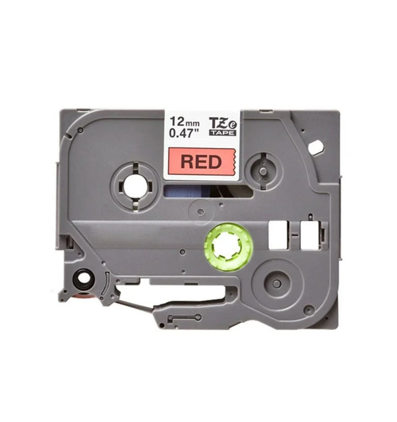 Brother TZE-431 Compatible Label Tape (Black On Red) 12mm*8m