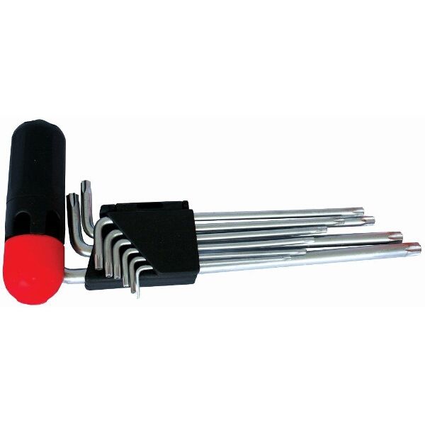 9Pc Torx Allen Key Set With Interchangeable Handle