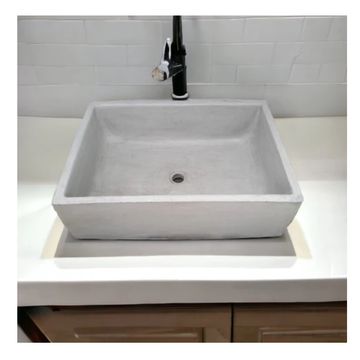 Bespoke Grey Concrete 65x45x20cm Single Butler