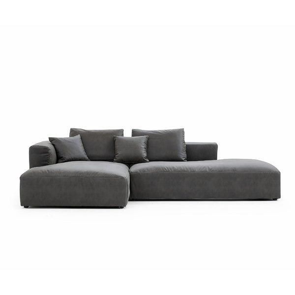 Teddy-George - Marsino Couch/Sofa in Grey buffalo sued