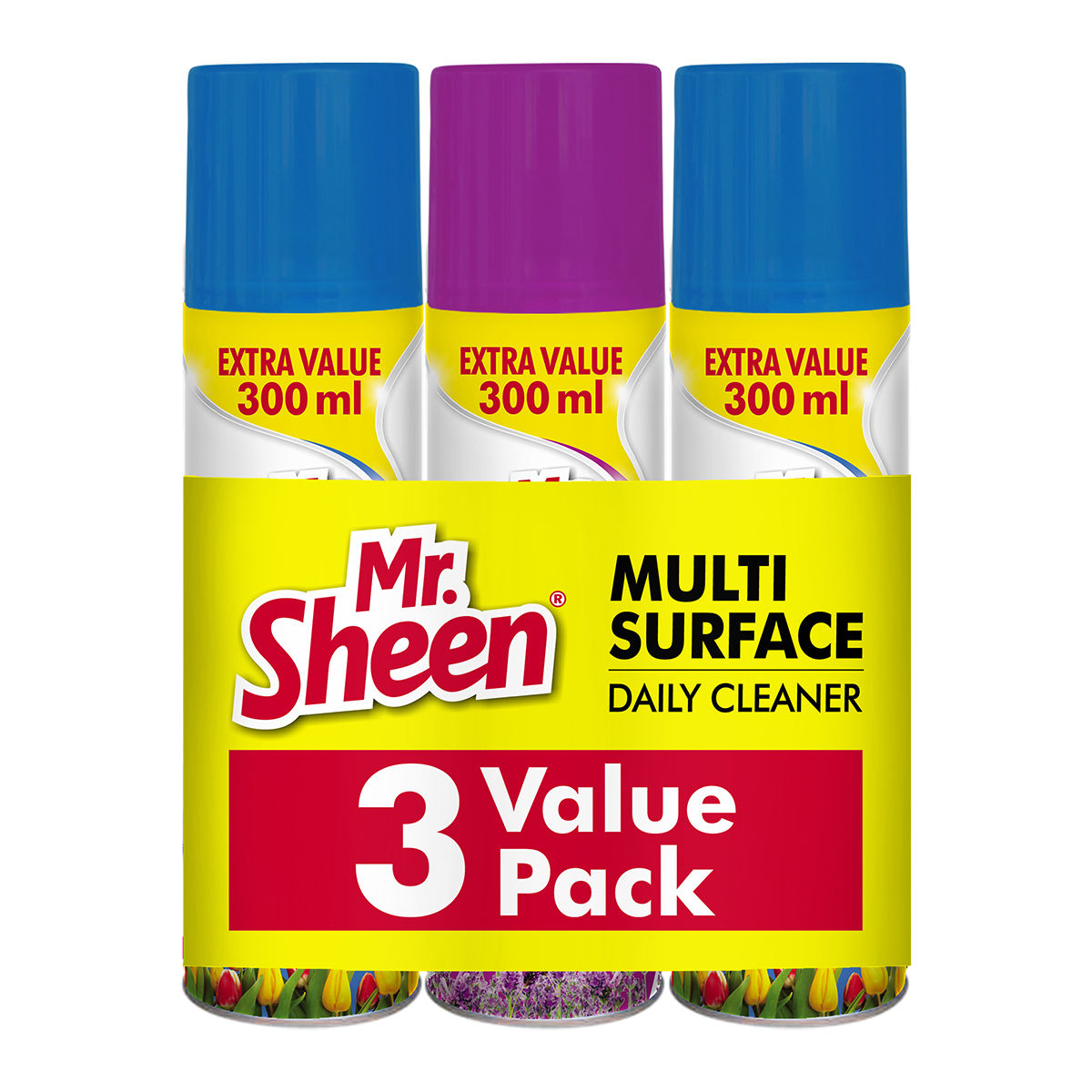 MR SHEEN MULTI SURFACE FURNITURE CLEAN 3 PACK 300ML