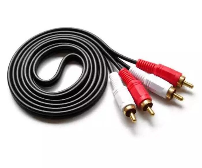 5 Meter 2 RCA to 2 RCA Audio Cable (Red/White)