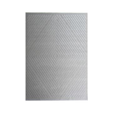 BK Carpets & Rugs – Modern Abstract Textured Rug –  Grey - 2m x 2.9m