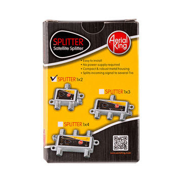Satellite Splitter 2 Way (5-2150MHZ) – 1 X DC