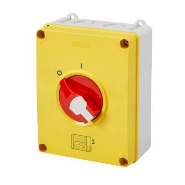 3P 63A Red/Yell Hand  IP69