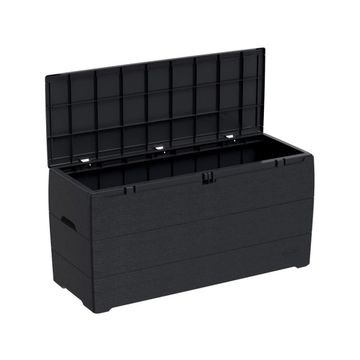 COSMOPLAST CEDARGRIN DECK BOX 270L DARK GREY