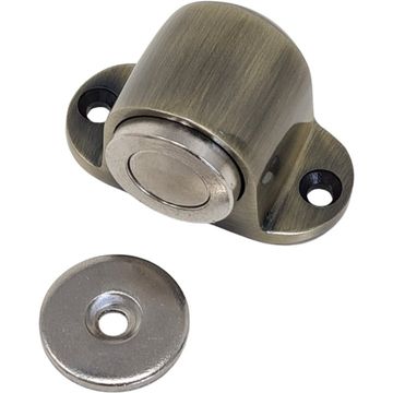 Floor mounted magnetic door stop