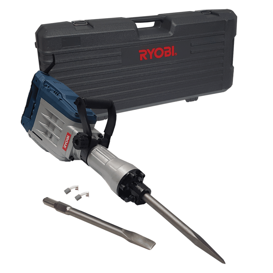Ryobi  1600W DEMOLITION HAMMER 50JOULES SDS-HEX 2000bpm