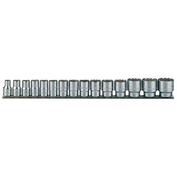 15PC 1/2inch Drive Socket Set