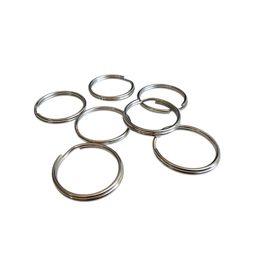 Key Rings / Split Rings 1.45mm x 25mm - 100/Pack
