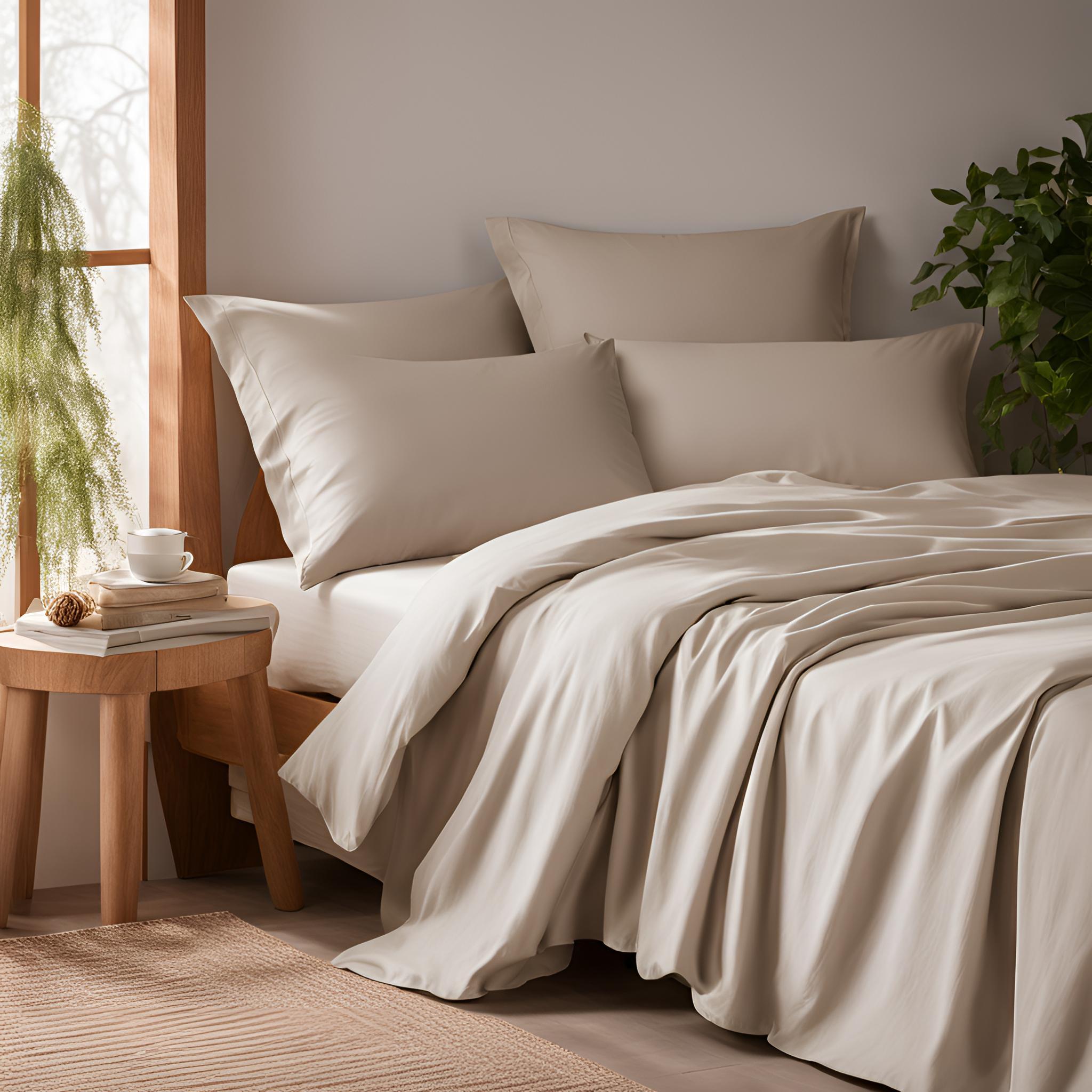 Rey's Fine Linen - Hotel Collection - Flat Sheet - White Pepper - Single (06 Piece Pack)