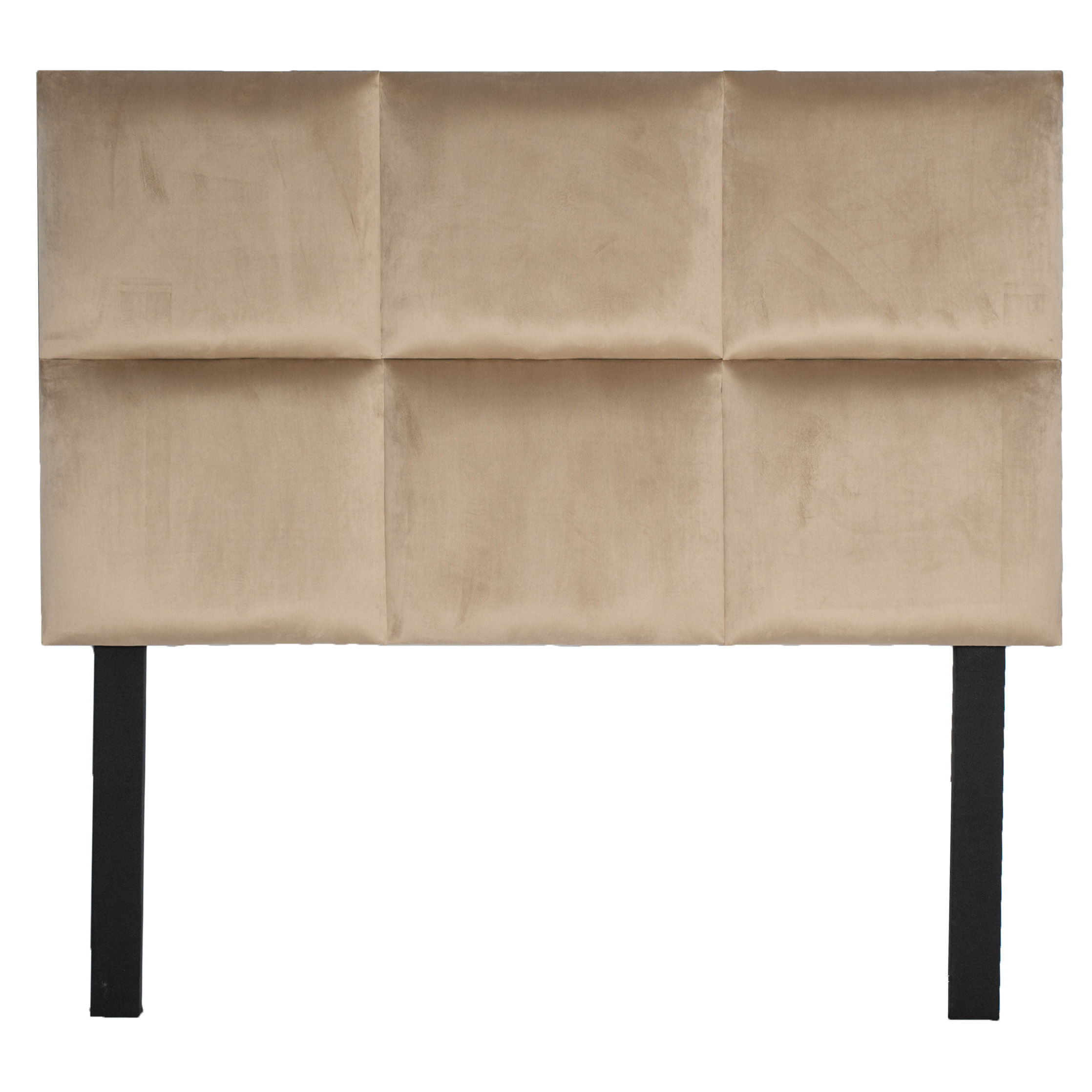Avery Headboard - Beige Velvet - 3/4