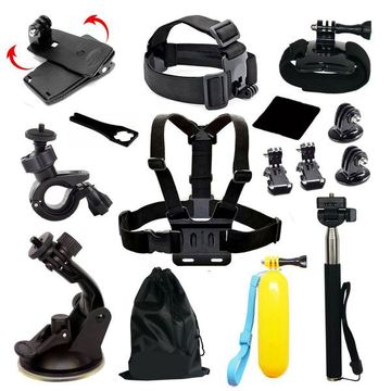 15-in-1 Accessories Kit for GoPro hero and DJI Osmo Action