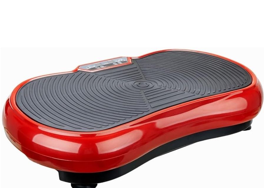 Whole Body Fitness Vibration Platform Machine - Red