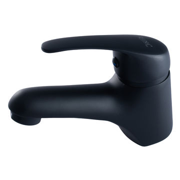 BASIN MIXER TAP SINGLE LEVER - MATT BLACK
