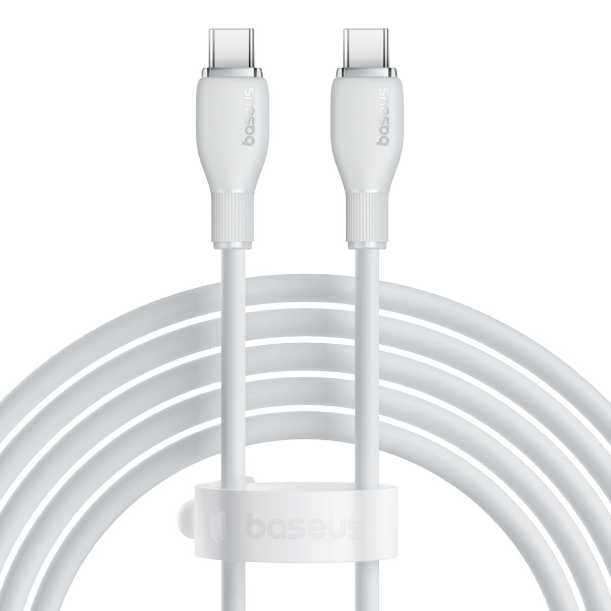 Baseus Pudding Series Fast Charging Cable Type C to Type C 100W 2m - Stellar White