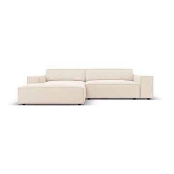 Comfy Home Furnitures - Alicia Velvet 3 Seater Corner Sofa Couch