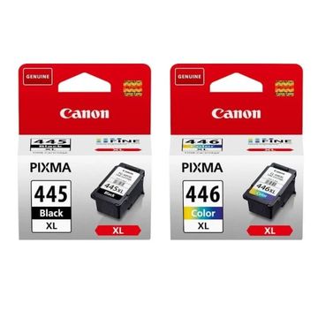 Canon 445XL Black and 446XL Tri-Colour Original Ink Cartridge Multipack - PG 445 XL/CL 446 XL