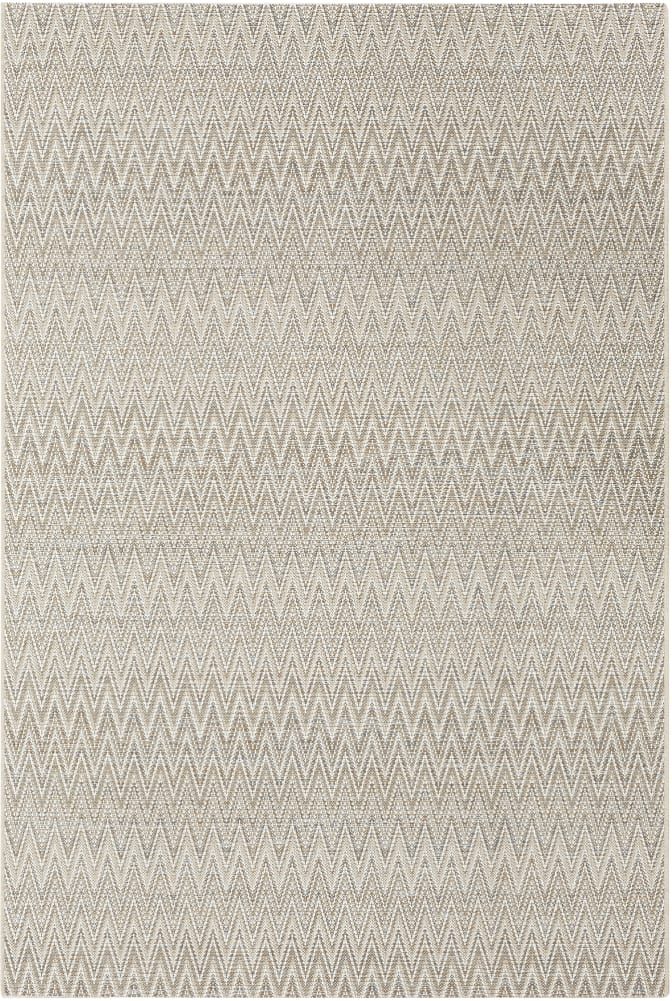 Rugs Original Zigzag Pulse Design Prisma - Cream  Light Brown & Grey (200 X 290)