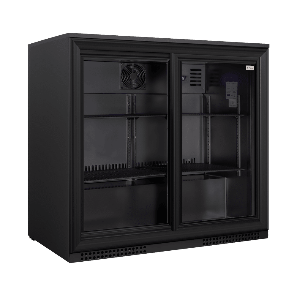 SnoMaster - 200L Under-Counter Sliding Door Beverage Cooler (SMBC-200SL)