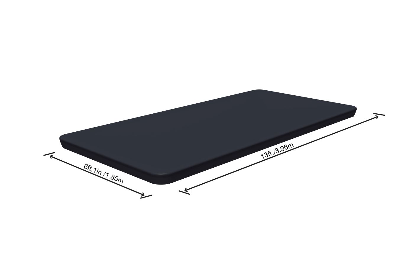 Bestway Frame Power Steel Pool Cover 4.04 x 2.01 x 1.22m