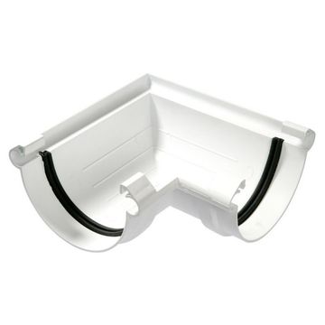 Pvc Gutter Half-Round Corner - 2 Pack