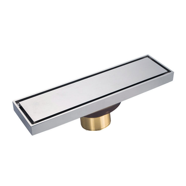 Trendy Taps Premium Quality Chrome Rectangle Floor Drain