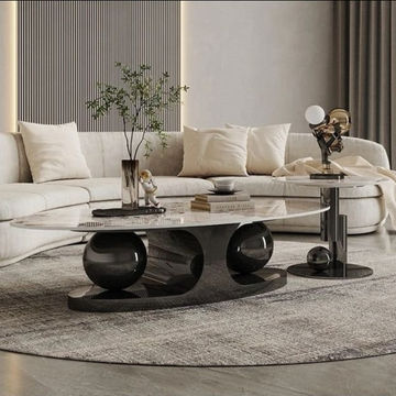 Isabel Marble Top Coffee Table