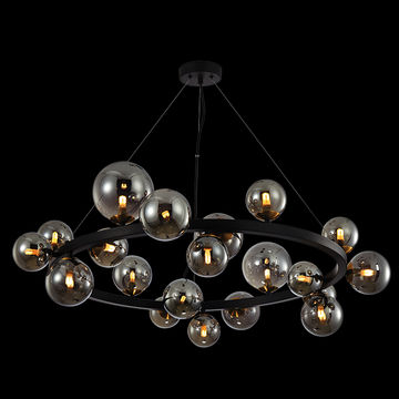 230v 3W G9 LED Round Bubble Glass Pendant