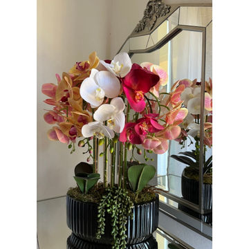 Artificial Orchid Arrangement